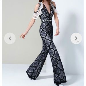 Alexis lace jumpsuit. Size XS